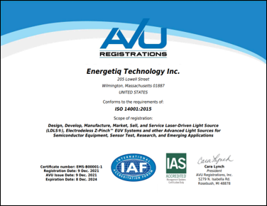 Energetiq ISO 14001_2015