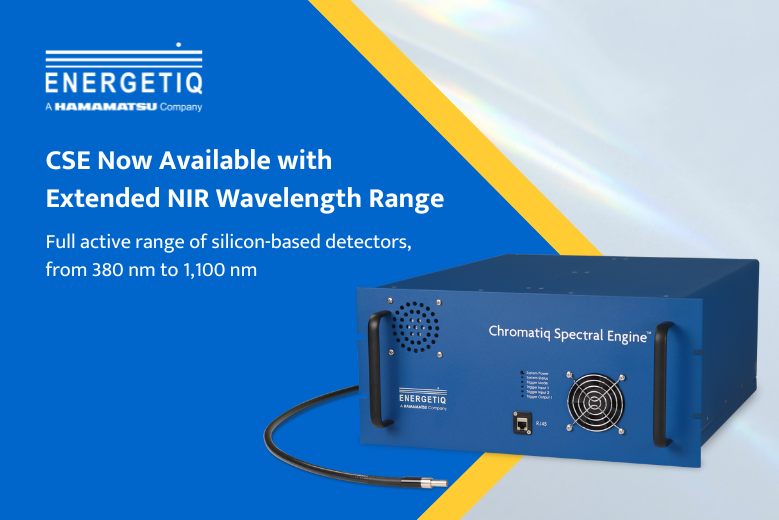 Energetiq Technology Announces Extended NIR Wavelength Range for Award-Winning Chromatiq Spectral Engine™